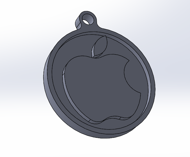 elma anahtarlık (Plastik Aparattır!!!)