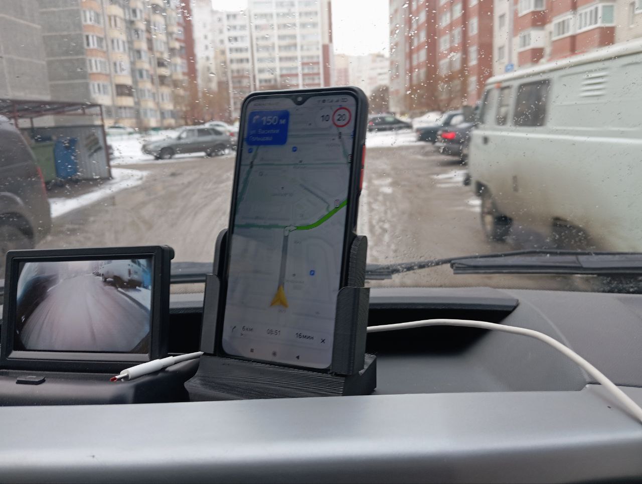 Telefon Tutucu Sobol Penel Sonraki (Plastik Aparattır!!!)