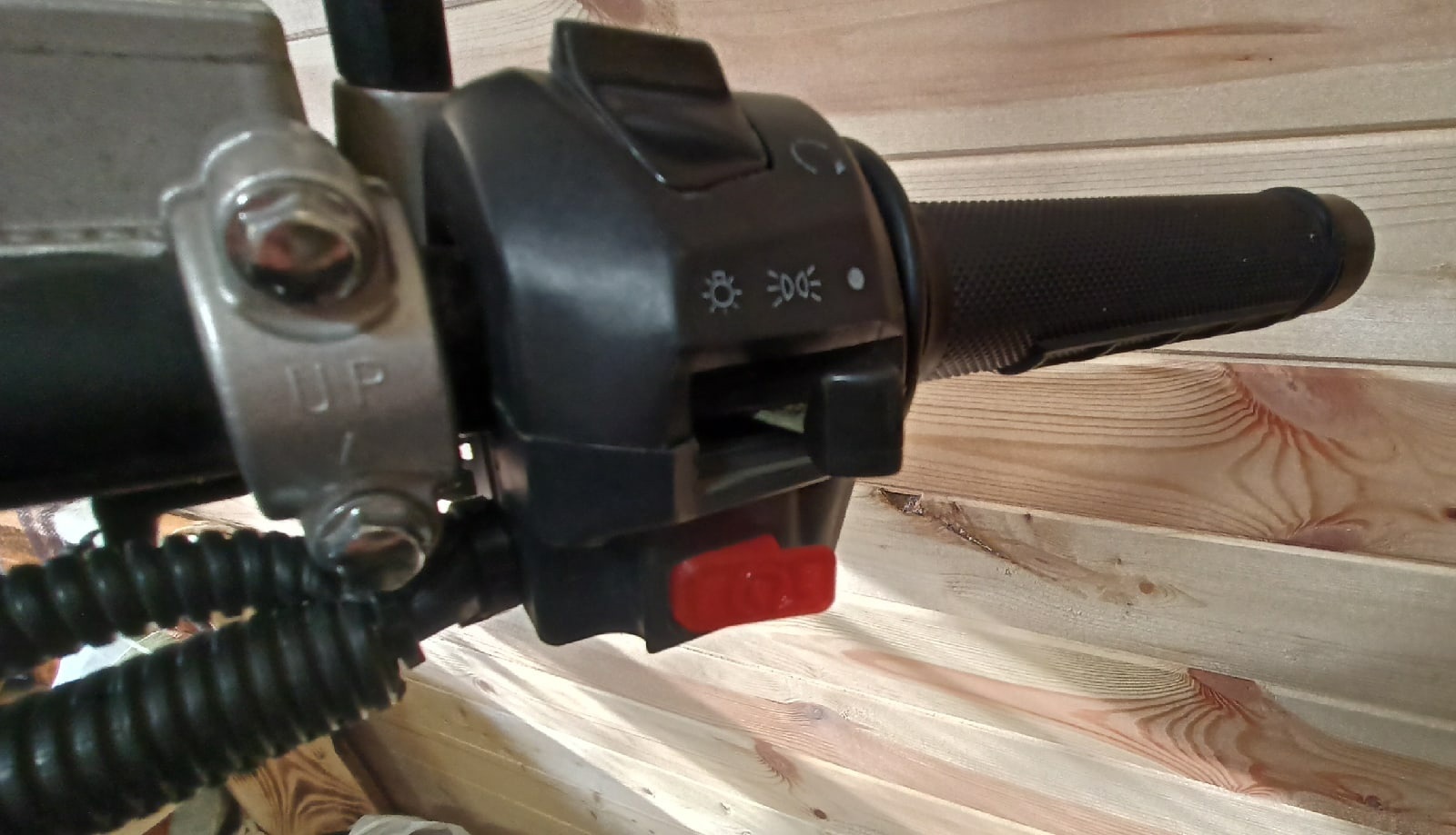 Sunza Lever ve Düğmesi Bir Motosiklet İçin "Başlat" (Plastik Aparattır!!!)