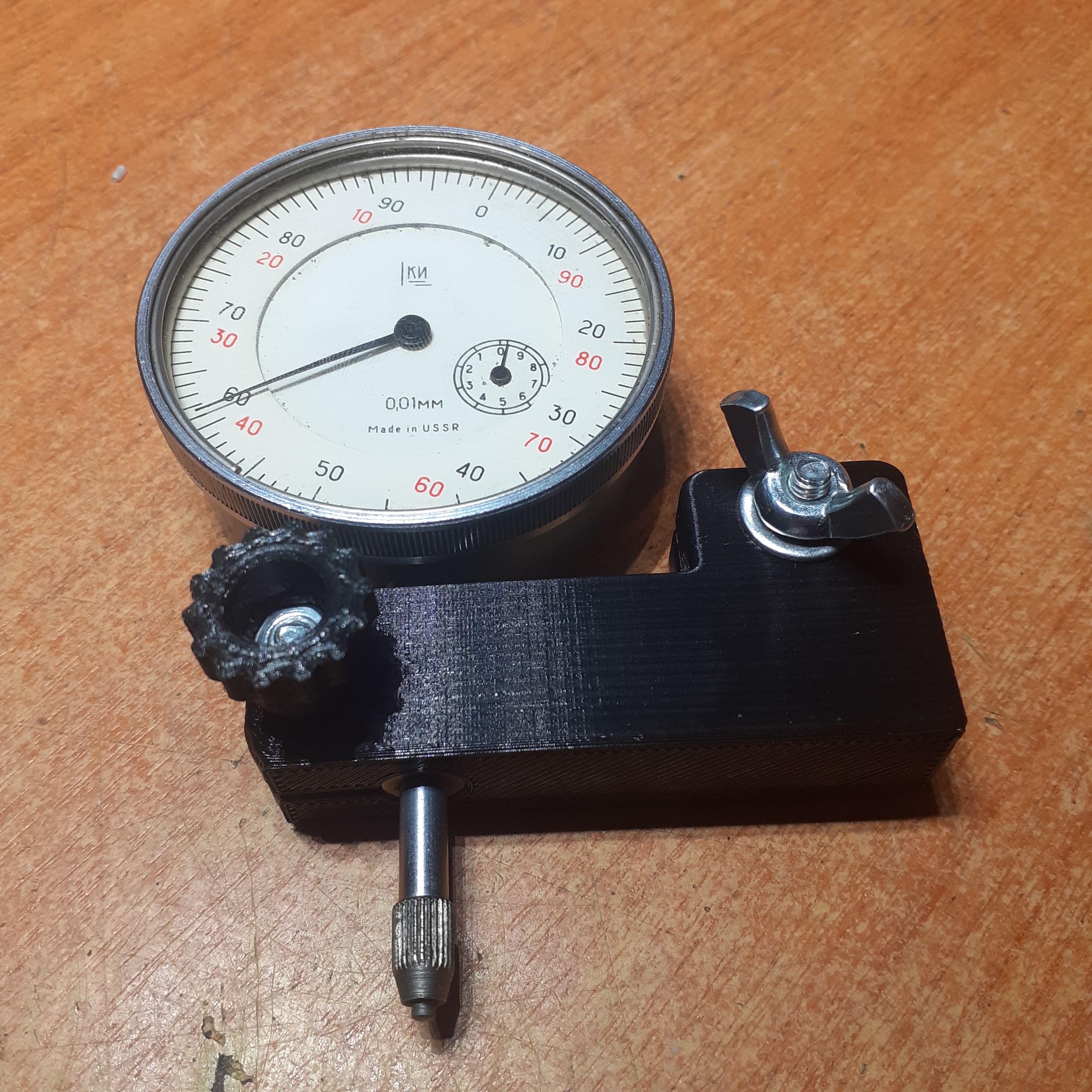Caliper'dan yapılmış gösterge standı (Plastik Aparattır!!!)