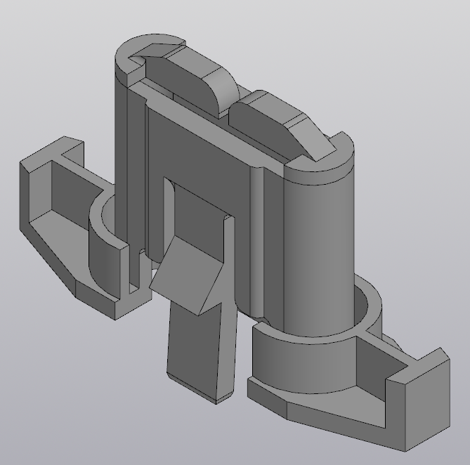 Bulaşık makinesi. Kılavuz çekmecesinin sınırlayıcısı (Plastik Aparattır!!!)