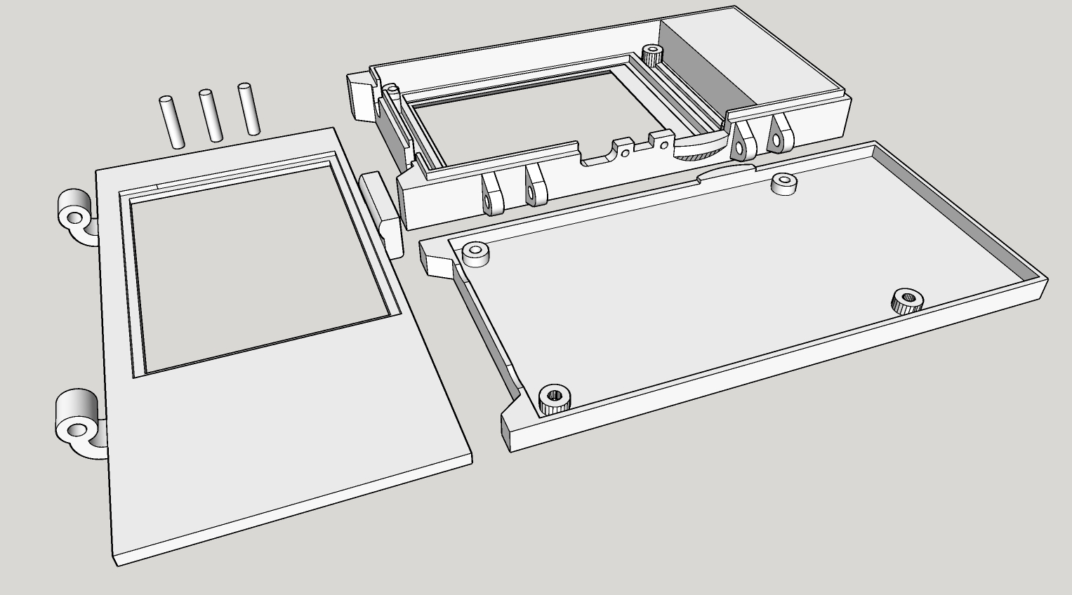 Kapaklı Nano VNA kasası (Plastik Aparattır!!!)