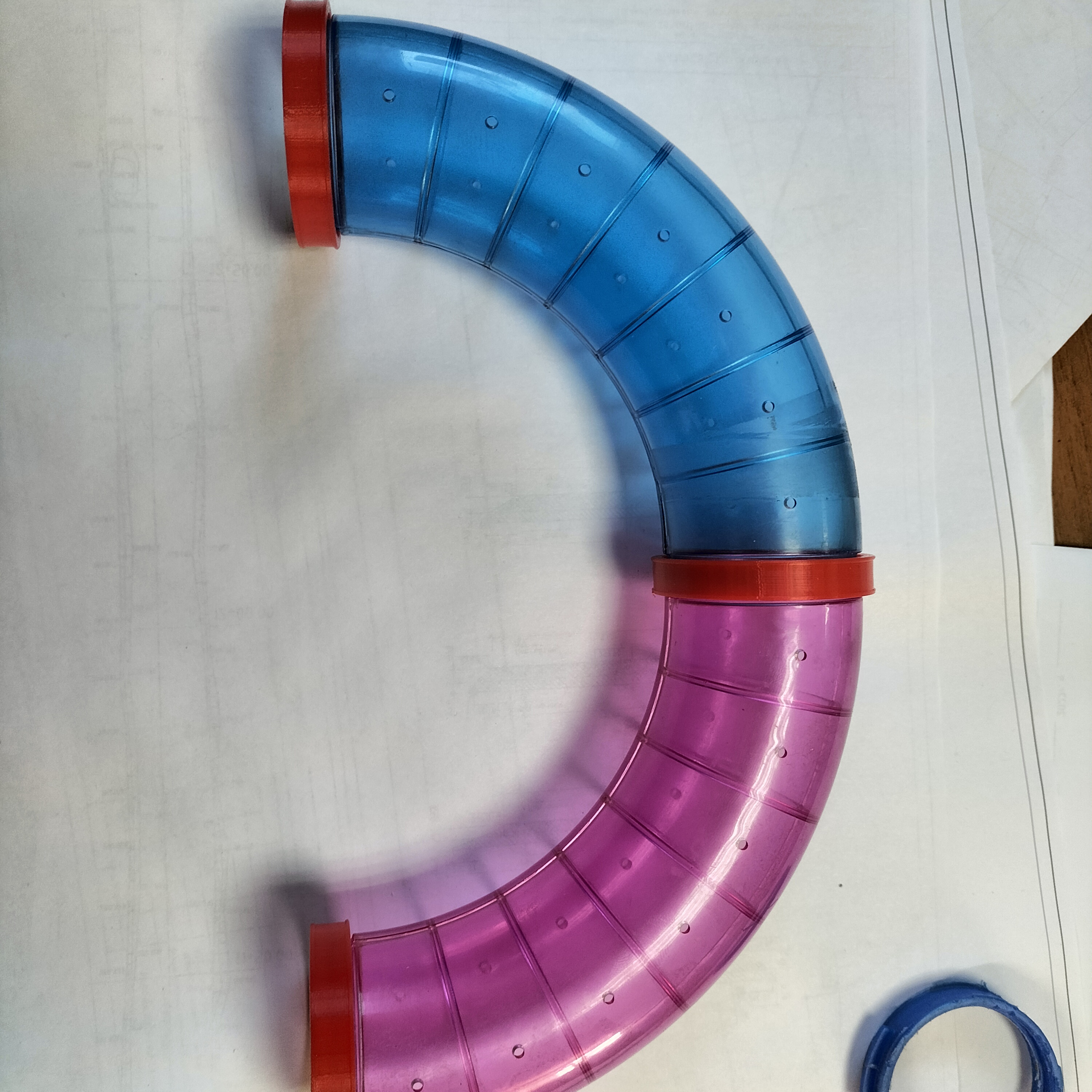 Bağlantı bağlantısı. Hamster için tünel. (Plastik Aparattır!!!)