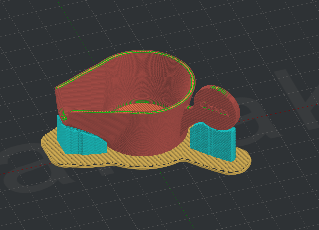 Barut için ölçeklerdeki kase (kesir) 2. (Plastik Aparattır!!!)