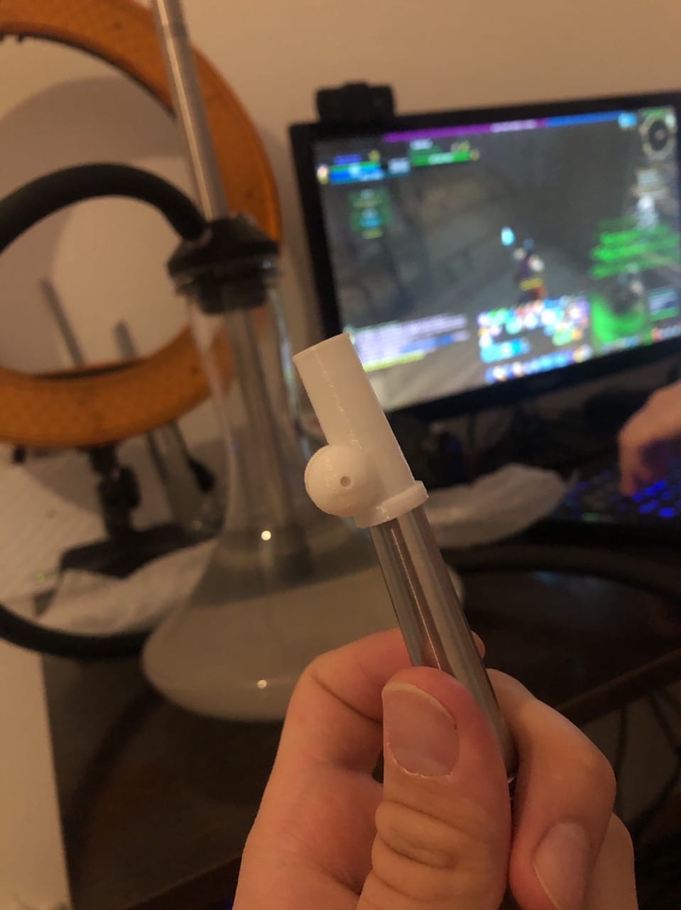 penis şeklinde nargile ağızlığı (Plastik Aparattır!!!)
