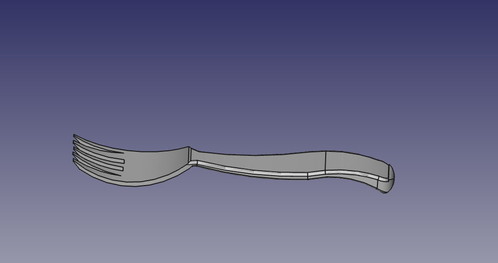 Mutfak çatalı, metal döküm (Plastik Aparattır!!!)