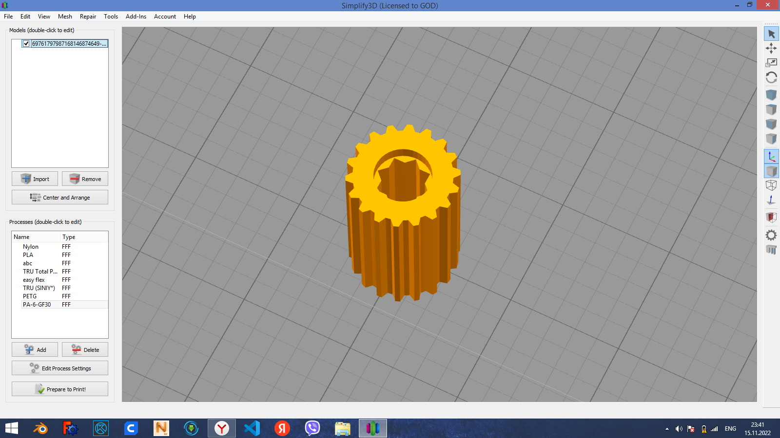 Ramma Kombine Vidası'nda dişli astar • 7 • 01 (Plastik Aparattır!!!)