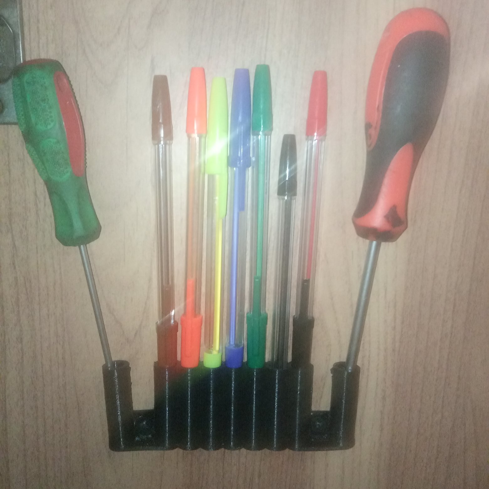 Duvar Organizatörü/Kapı/Dolap/Kalemler/Kalemler için Başucu Masa 9 adet (Plastik Aparattır!!!)