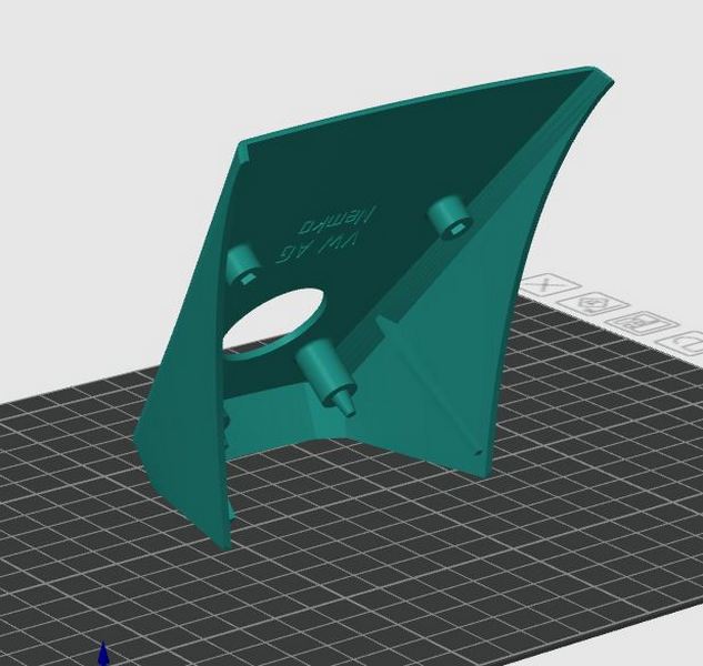 Volkswagen tavan rayları için dekoratif kaplama (Plastik Aparattır!!!)