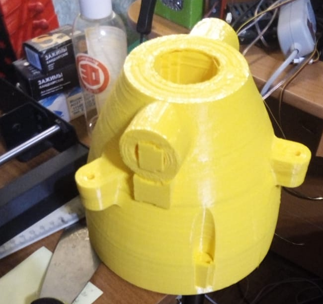 Rüzgar türbini gövdesi (Plastik Aparattır!!!)