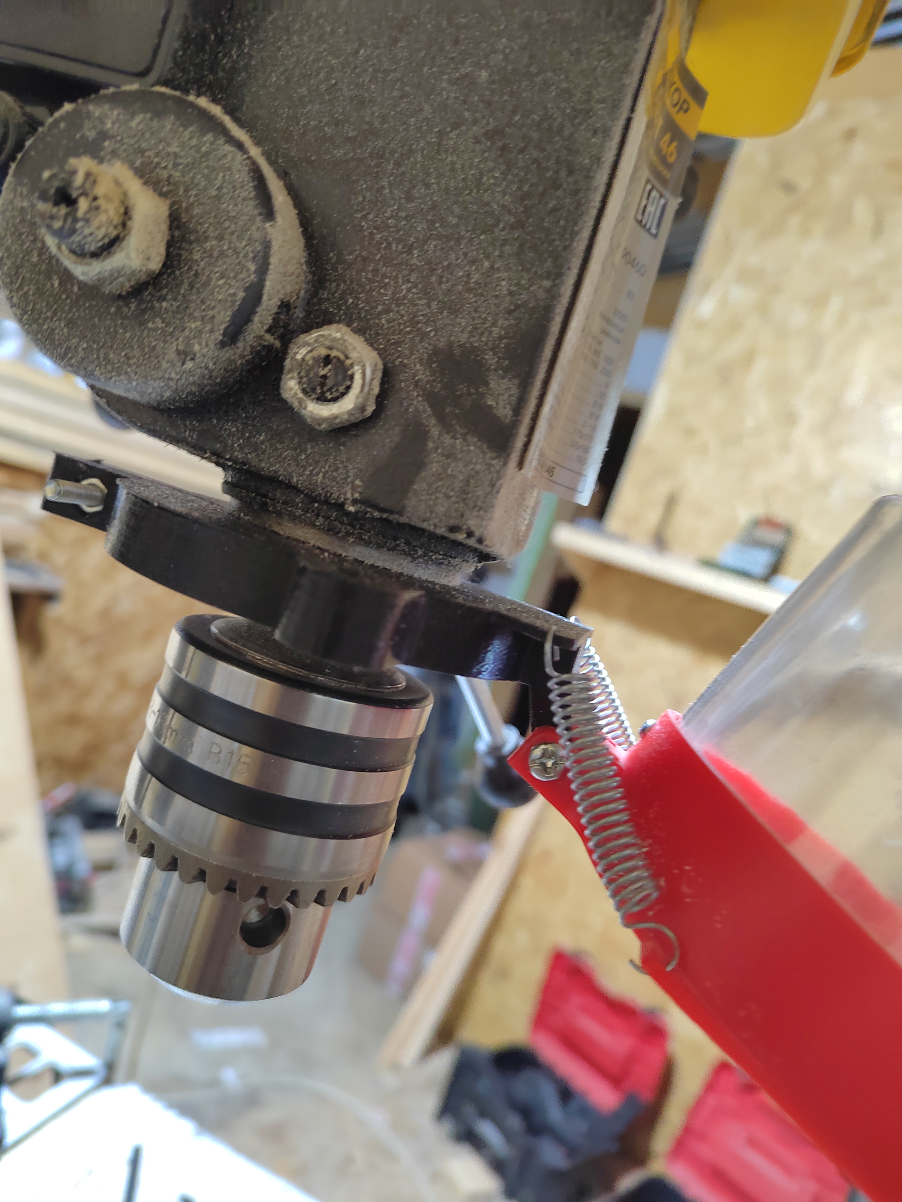 Sondaj makinesi Corvette 46 için koruma (Plastik Aparattır!!!)