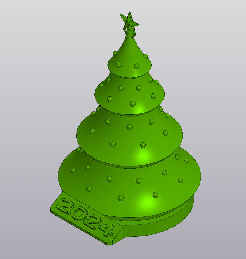 Yeni Yıl Ağacı (Plastik Aparattır!!!)