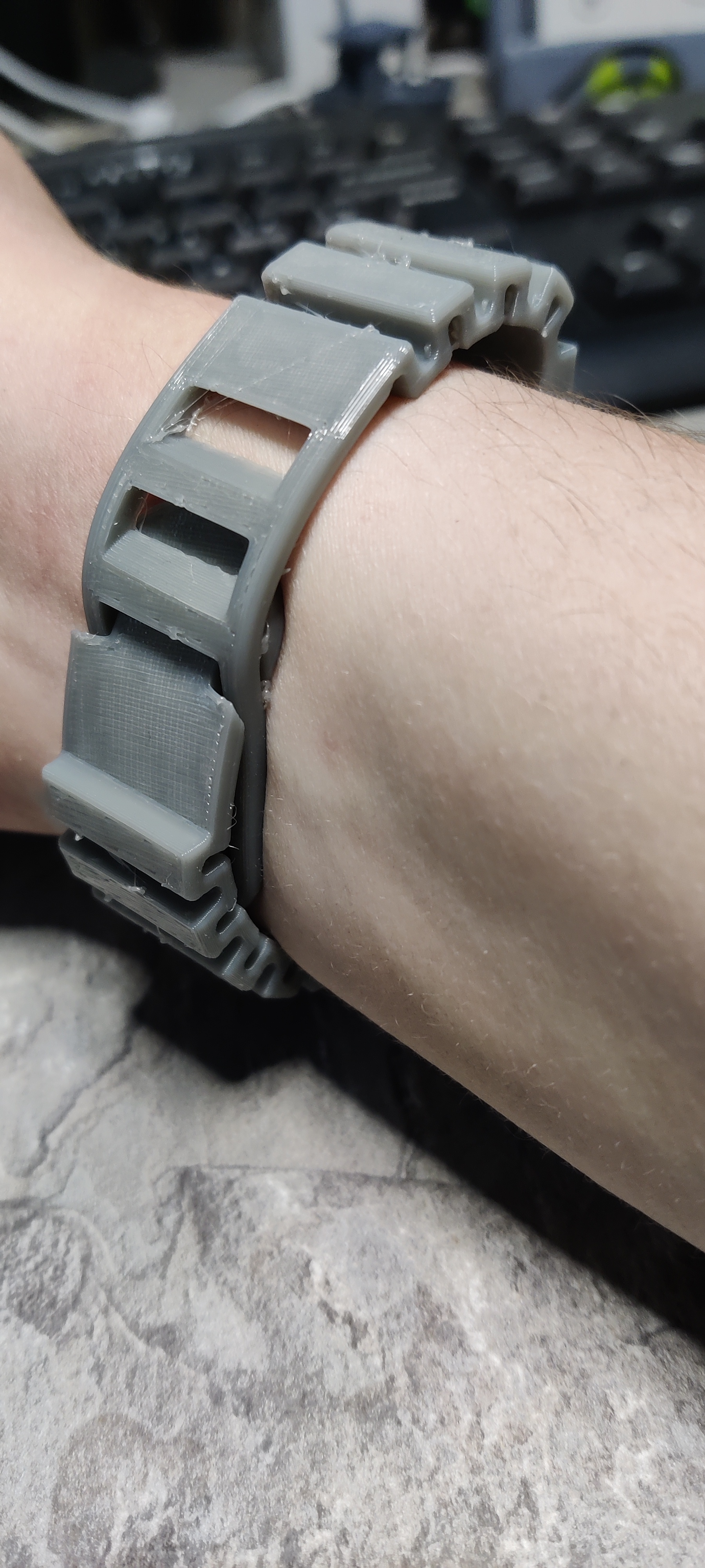 Xiaomi Mi Band 5 için v1.0 kayış (Plastik Aparattır!!!)