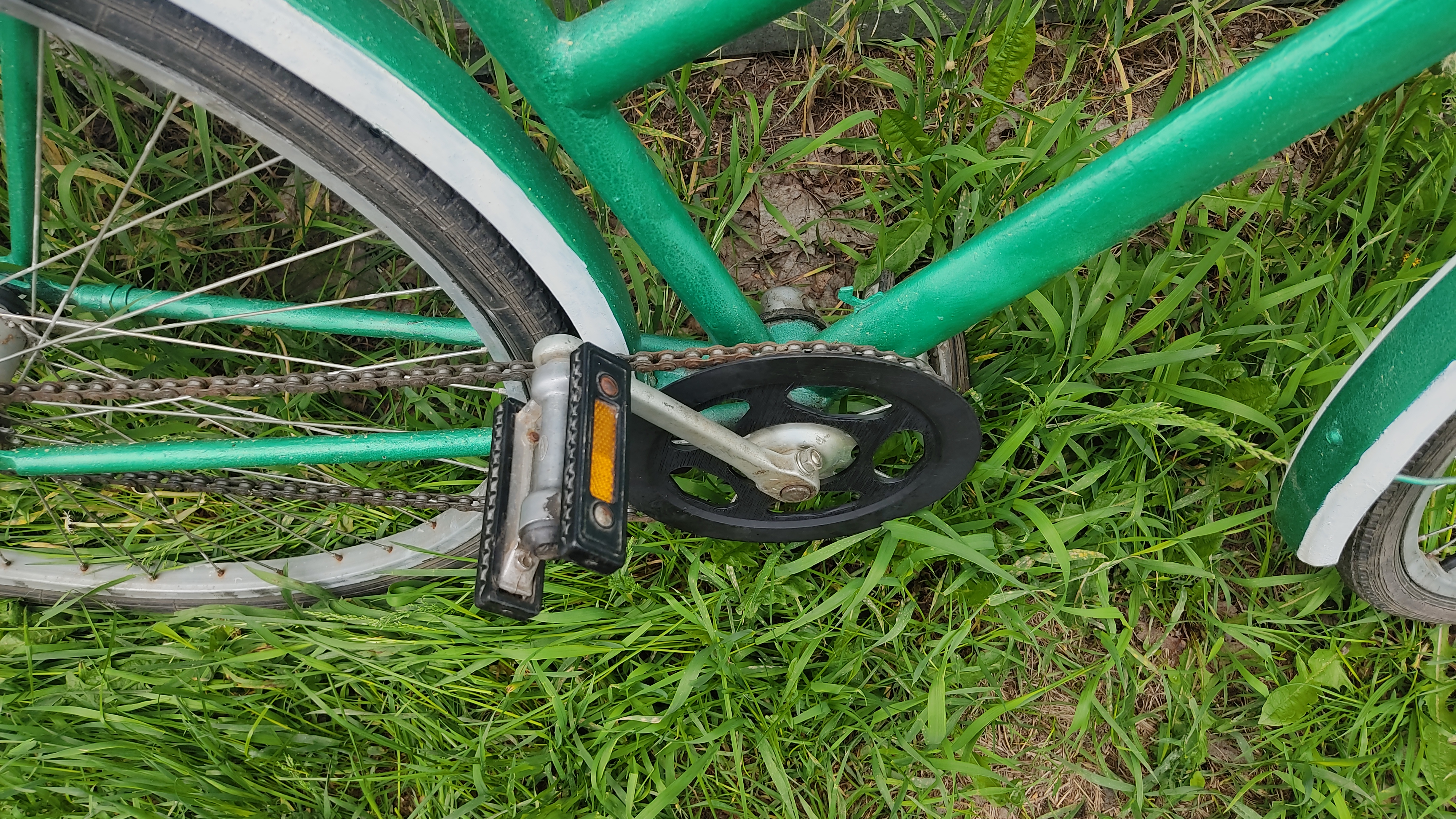 Bisiklet Zinciri Koruma 5 Işın (Plastik Aparattır!!!)