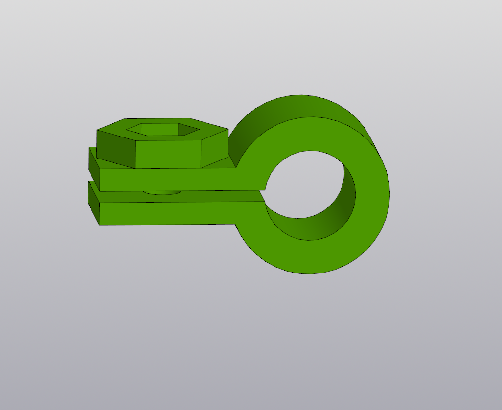 8 mm çapında teller için cleep (Plastik Aparattır!!!)