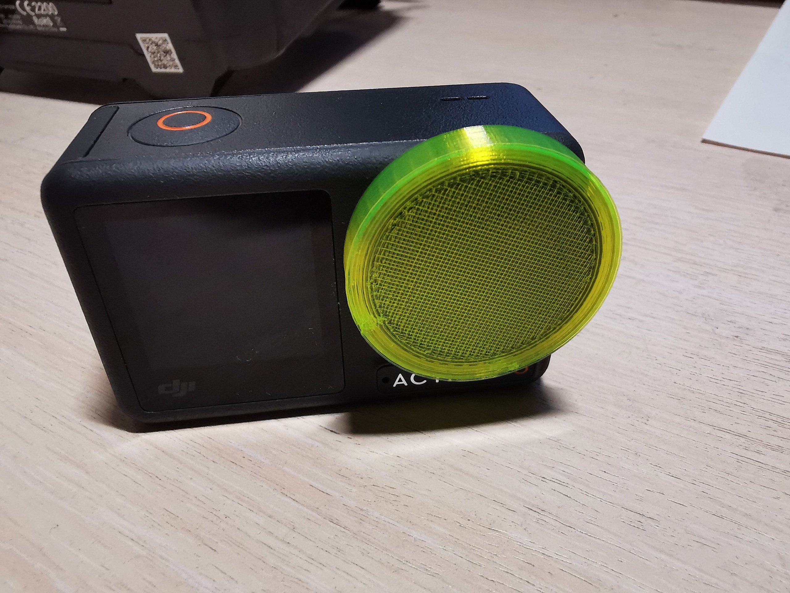 DJI Action 3 Kamera lensi (Plastik Aparattır!!!)