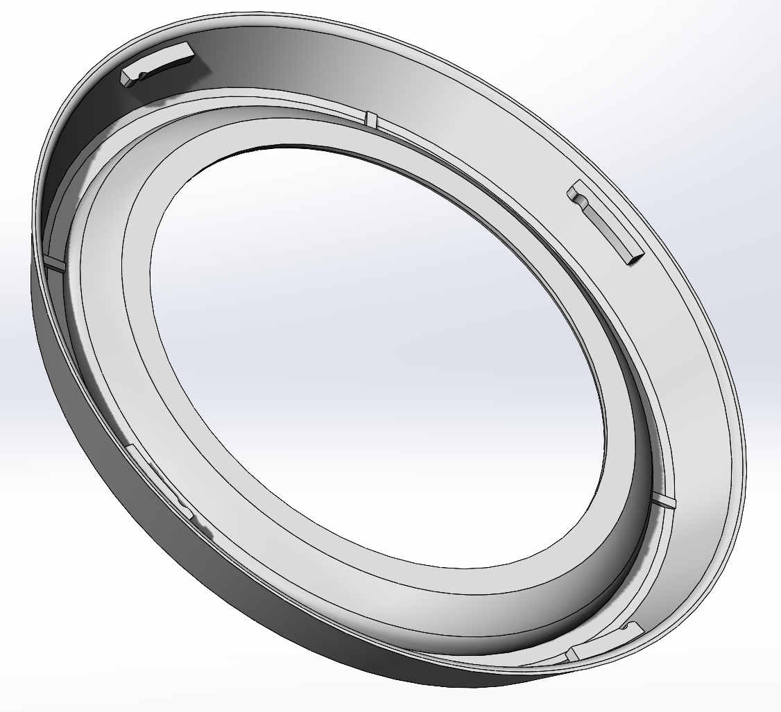 JBL darbe 3 için üst gövde kaplama (halka) (Plastik Aparattır!!!)