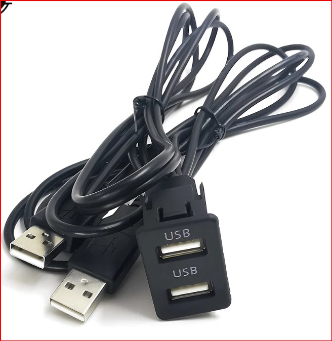 Renault Logan'da İki USB Çıktı Düğmesi (I) (Plastik Aparattır!!!)
