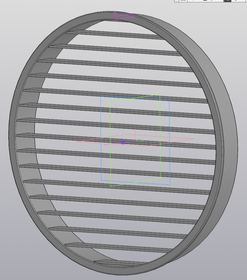 Düz perdelerle havalandırma ızgarası (Plastik Aparattır!!!)