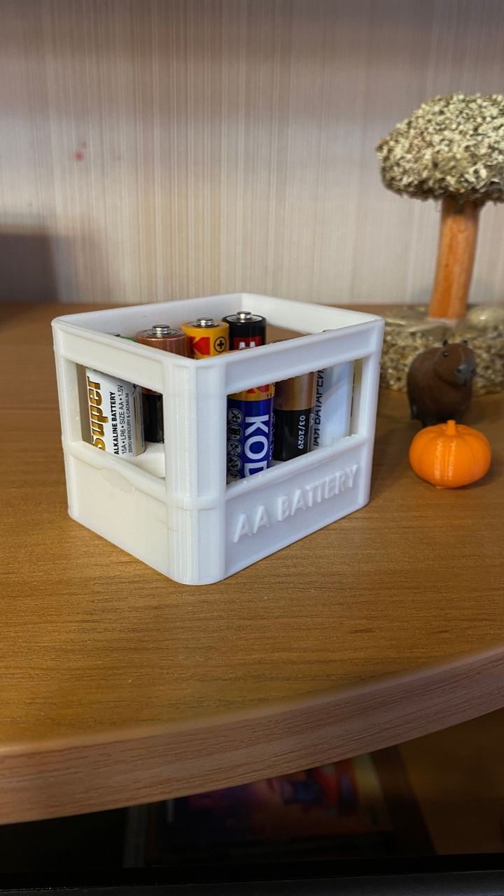 AA tipi piller için kasa (Plastik Aparattır!!!)