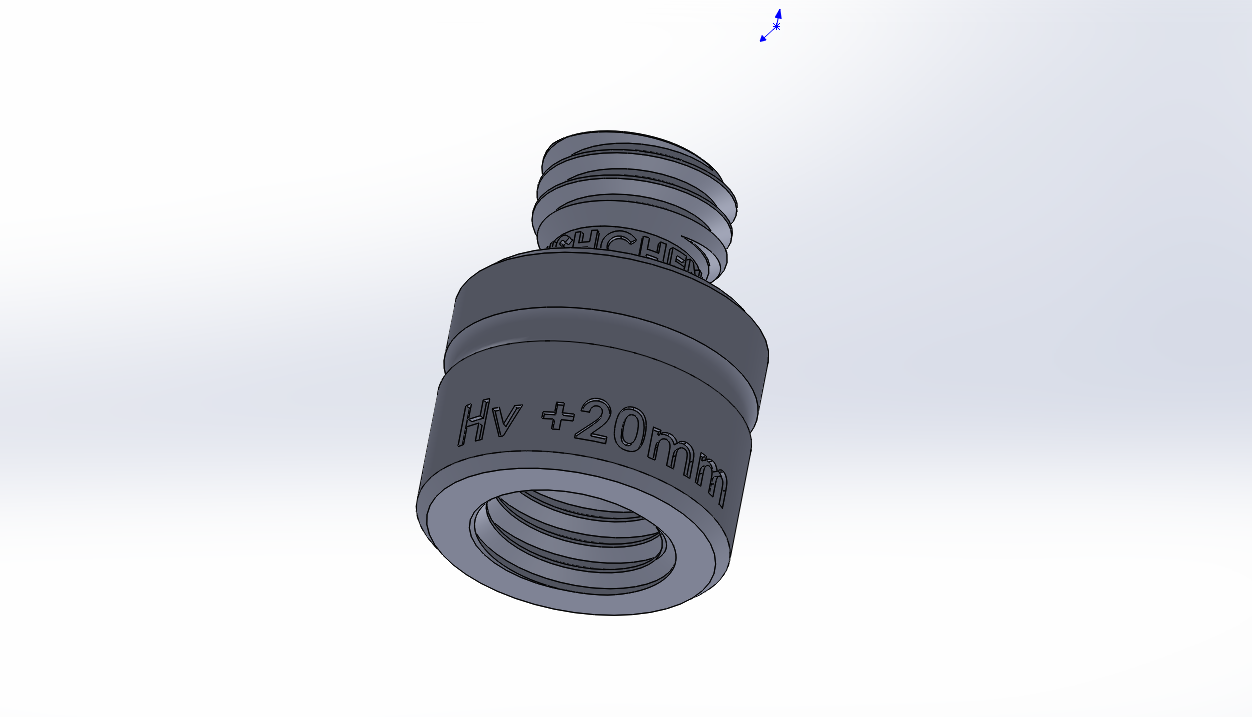 Jeodezik Adaptör 5/8-5/8 (Plastik Aparattır!!!)