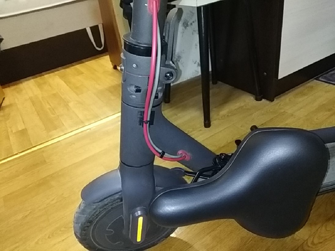 Xiaomi M365 için kablo sabitleme (Plastik Aparattır!!!)