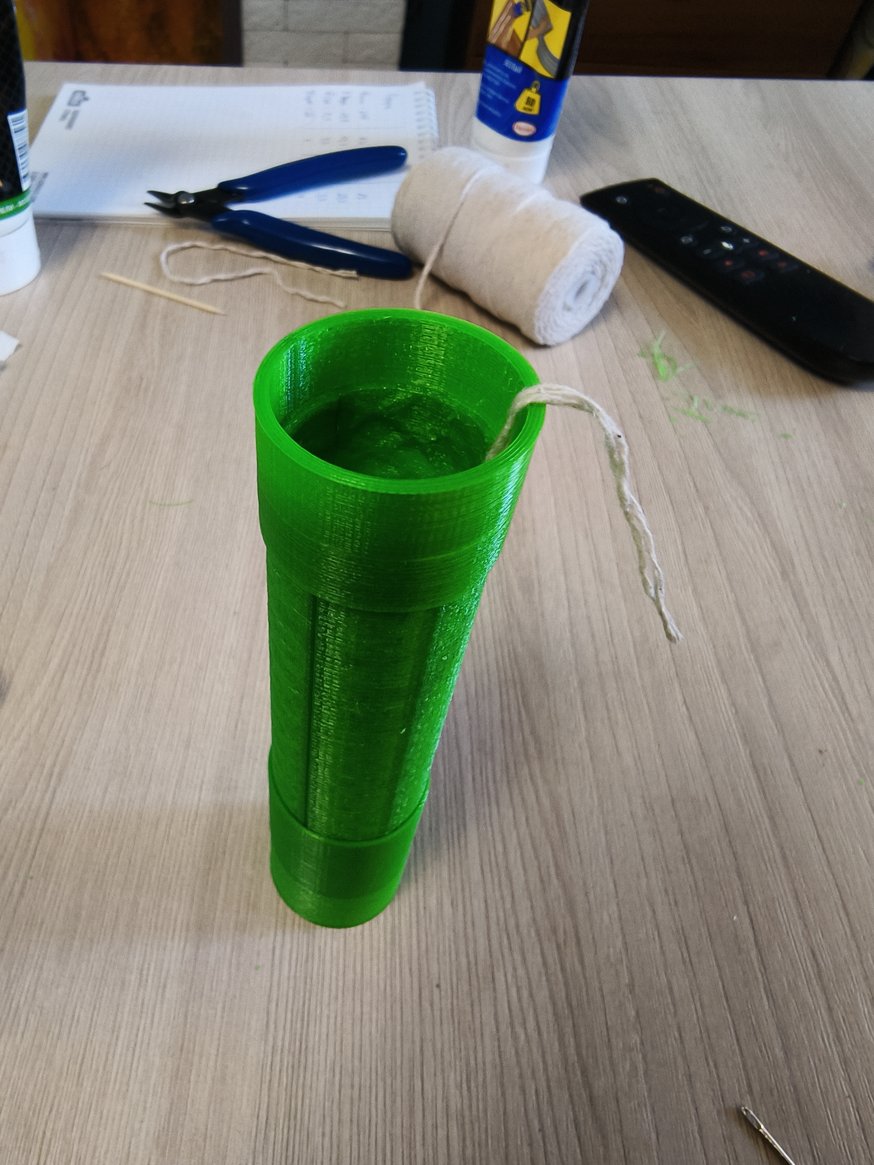 Yılan derisi desenli mum kalıbı (Plastik Aparattır!!!)