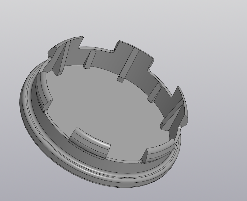 Bir diskin bir hub kapağı (bir merkezi delik fişi). (Plastik Aparattır!!!)