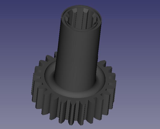 Et öğütücü braun multique 3 _Type_4195 için dişliler. (Plastik Aparattır!!!)