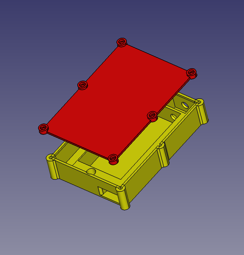 Radyasyon sensörünün gövdesi (Plastik Aparattır!!!)