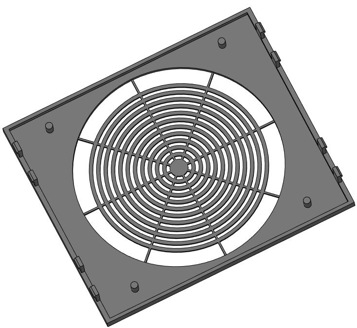 Soğutucu 120mm altındaki 3 bölüm için PC muhafazasındaki fiş (Plastik Aparattır!!!) Soğutucu 120mm altındaki 3 bölüm için PC muhafazasındaki fiş (Plastik Aparattır!!!)