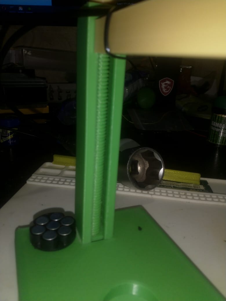 3d модель Стойка USB-микроскопа с Aliexpress для 3d принтера - скачать ...