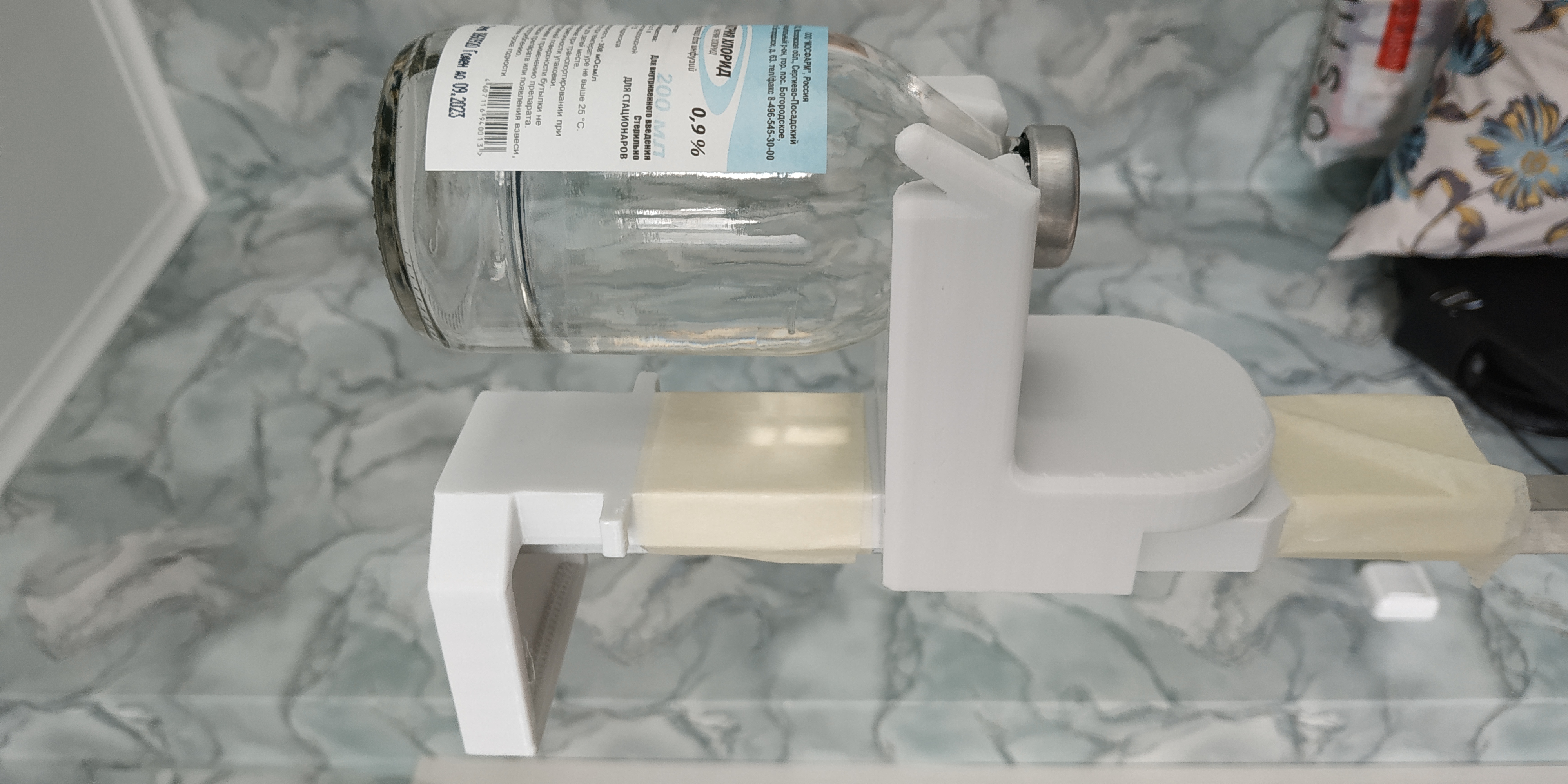 Bir damlalık için monte (Plastik Aparattır!!!)