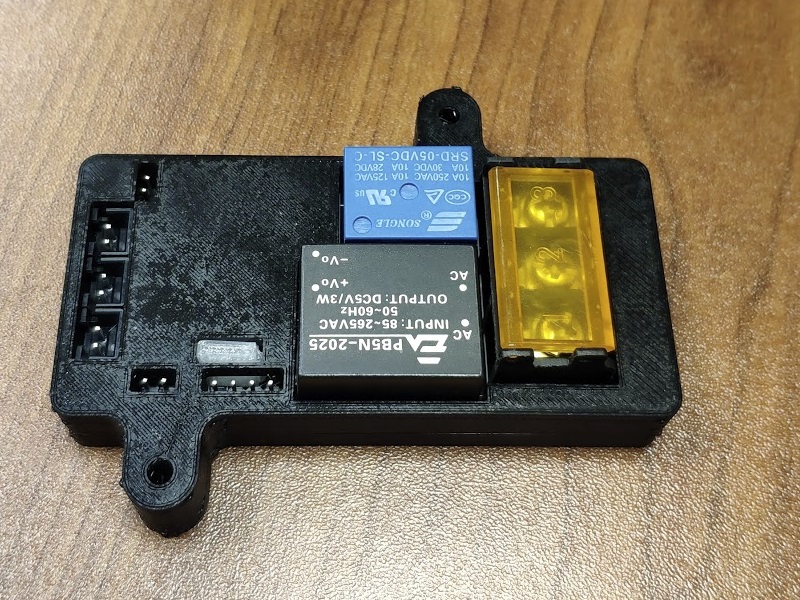 BTT v1.2'den güç bağlantısı gövdesi (Plastik Aparattır!!!)