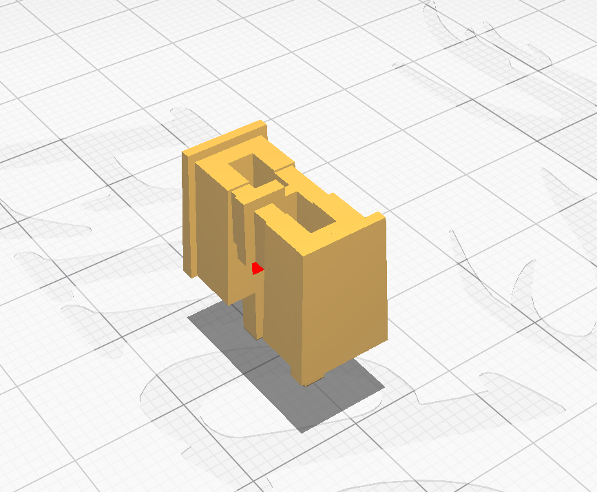 3d модель Ручка ползункового резистора (СП3-23) Radiotehnika Мелодия ...