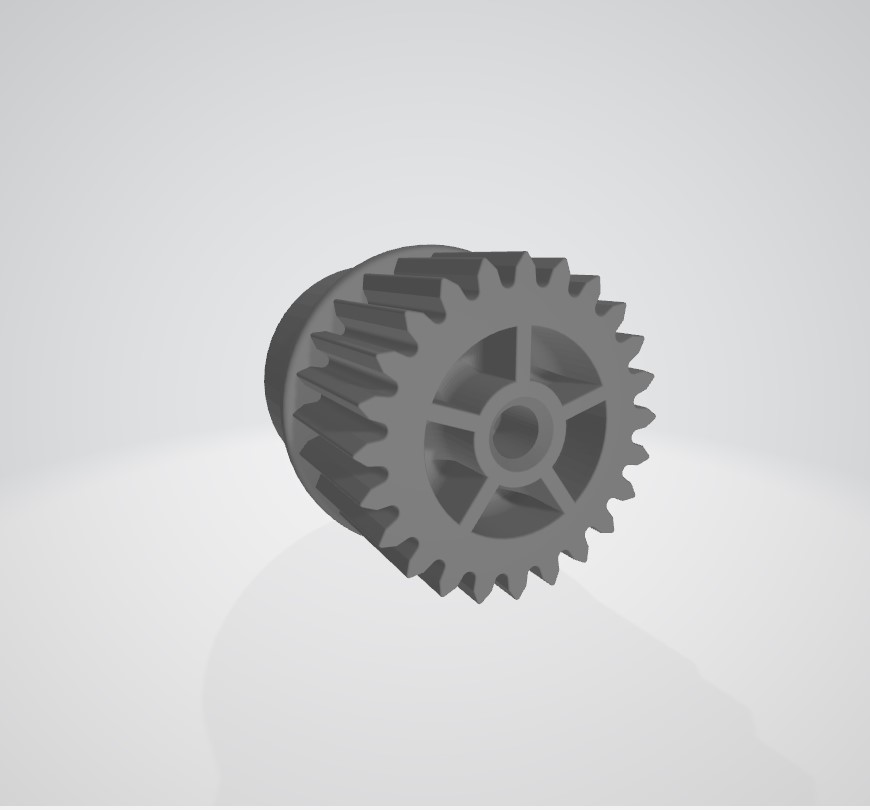 Bir fincan blender için dişli (Plastik Aparattır!!!)