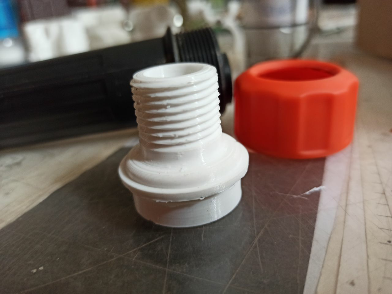 Sulama filtresi için adaptör. (Plastik Aparattır!!!)
