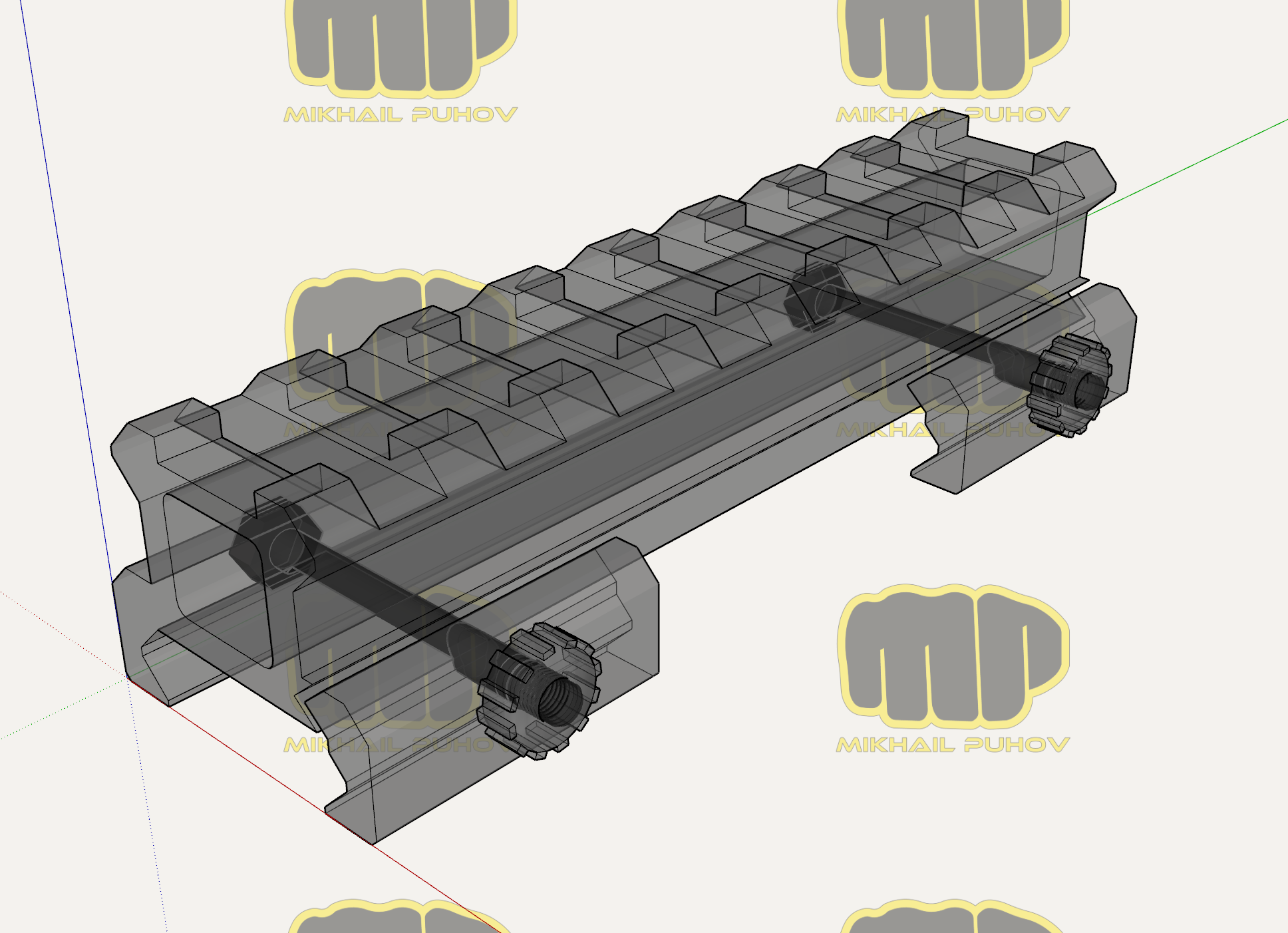 Yükseltme Veeber 015 Weaver - 15mm (Plastik Aparattır!!!)