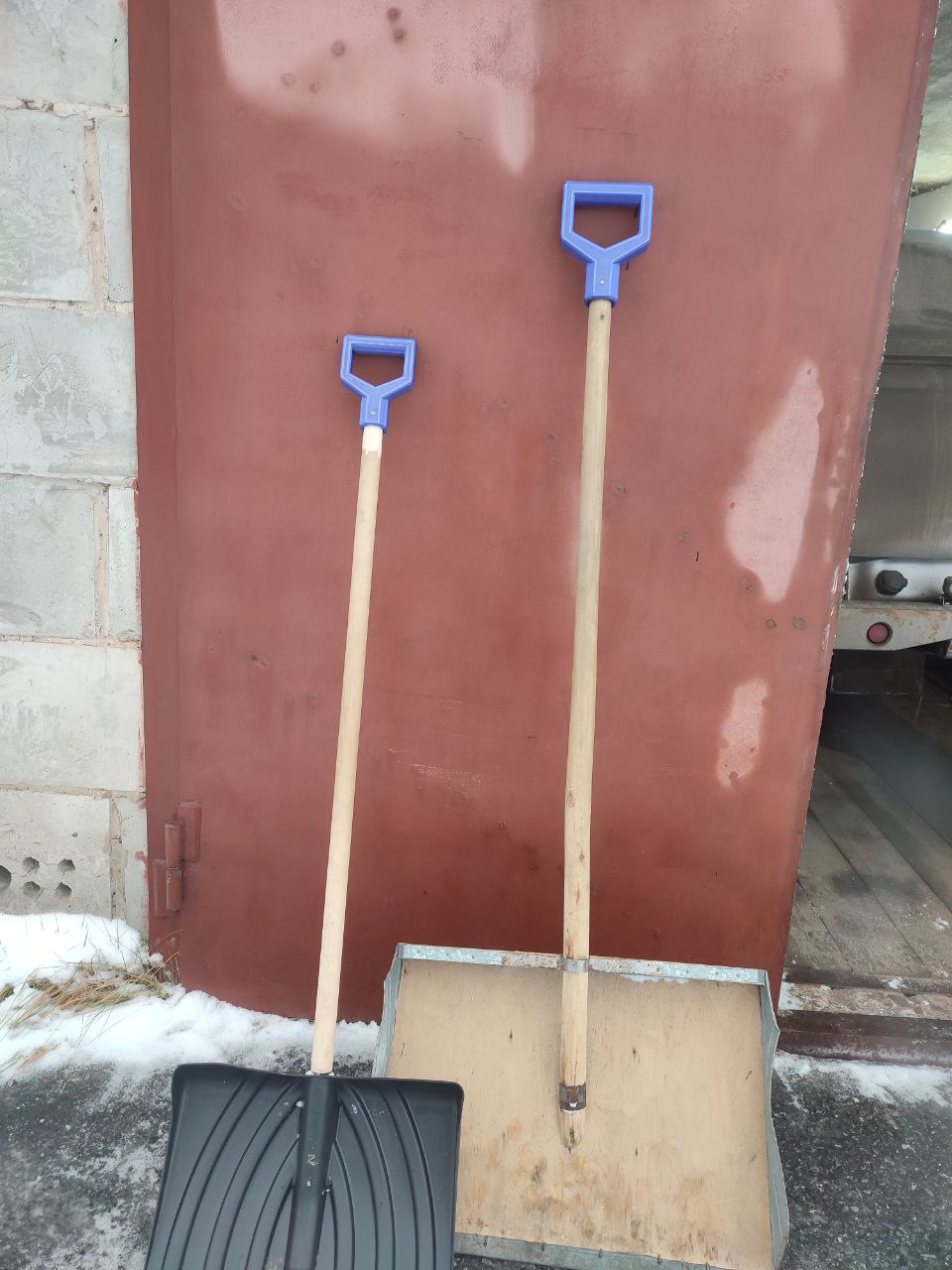 Kürek için bir sap (Plastik Aparattır!!!)