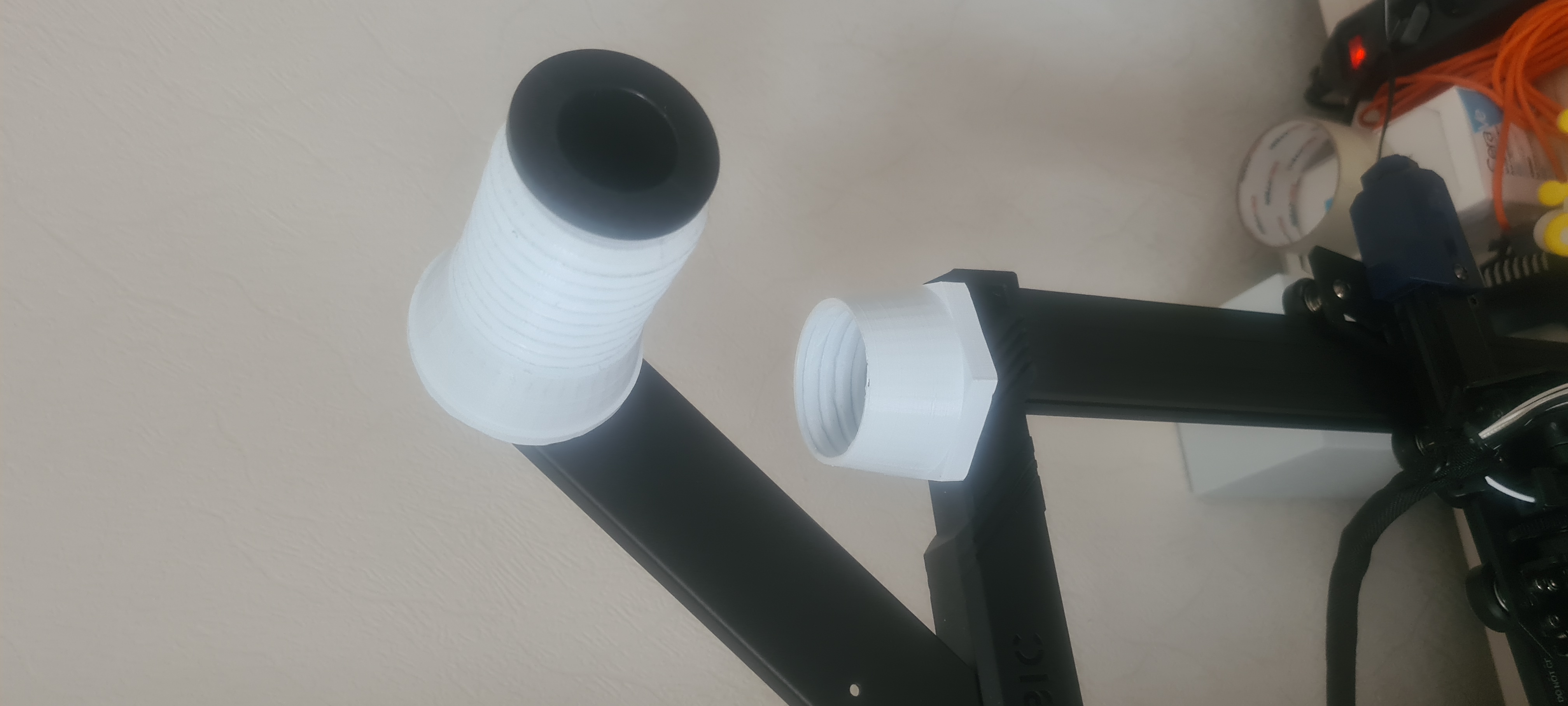 AnyCubic Cobra Neo'da Filament Bobinleri için Adaptör (Plastik Aparattır!!!)