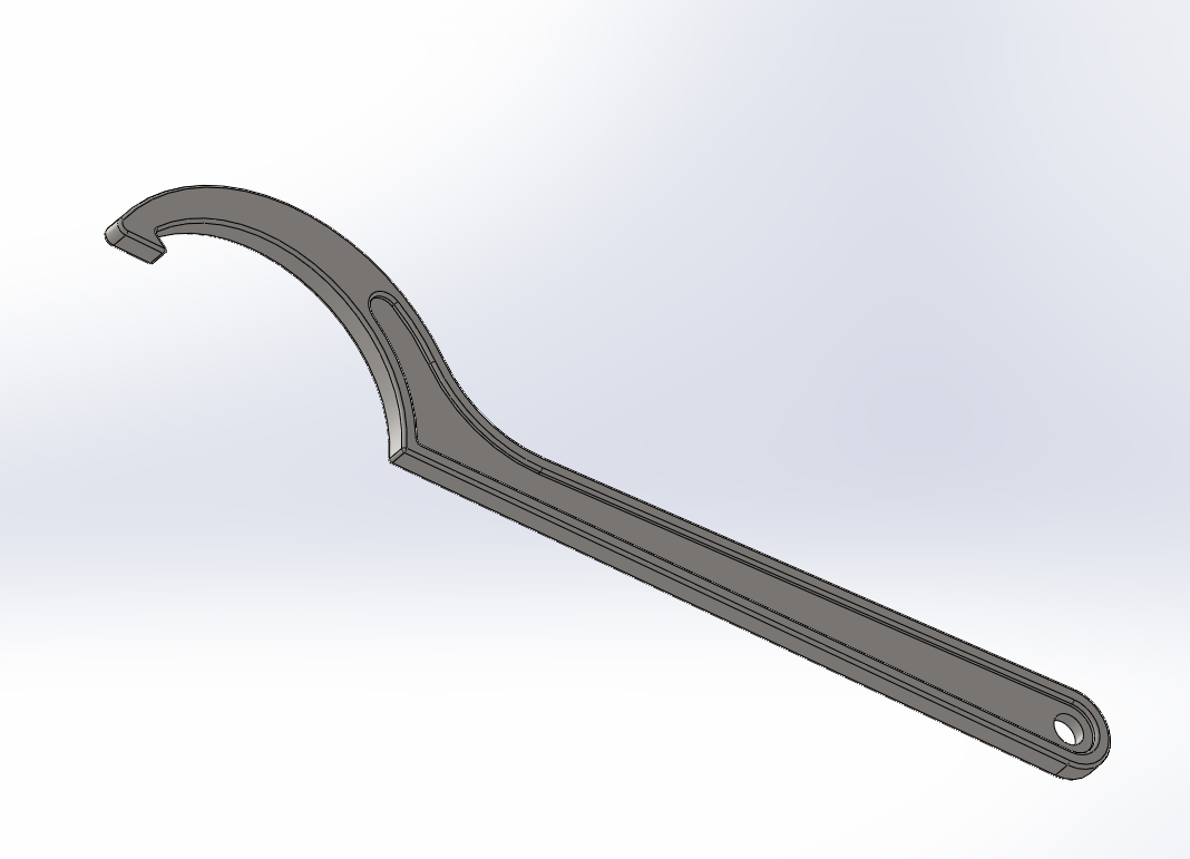 3d модель Ключ для ПНД для 3d принтера - скачать бесплатно 3д модель в ...