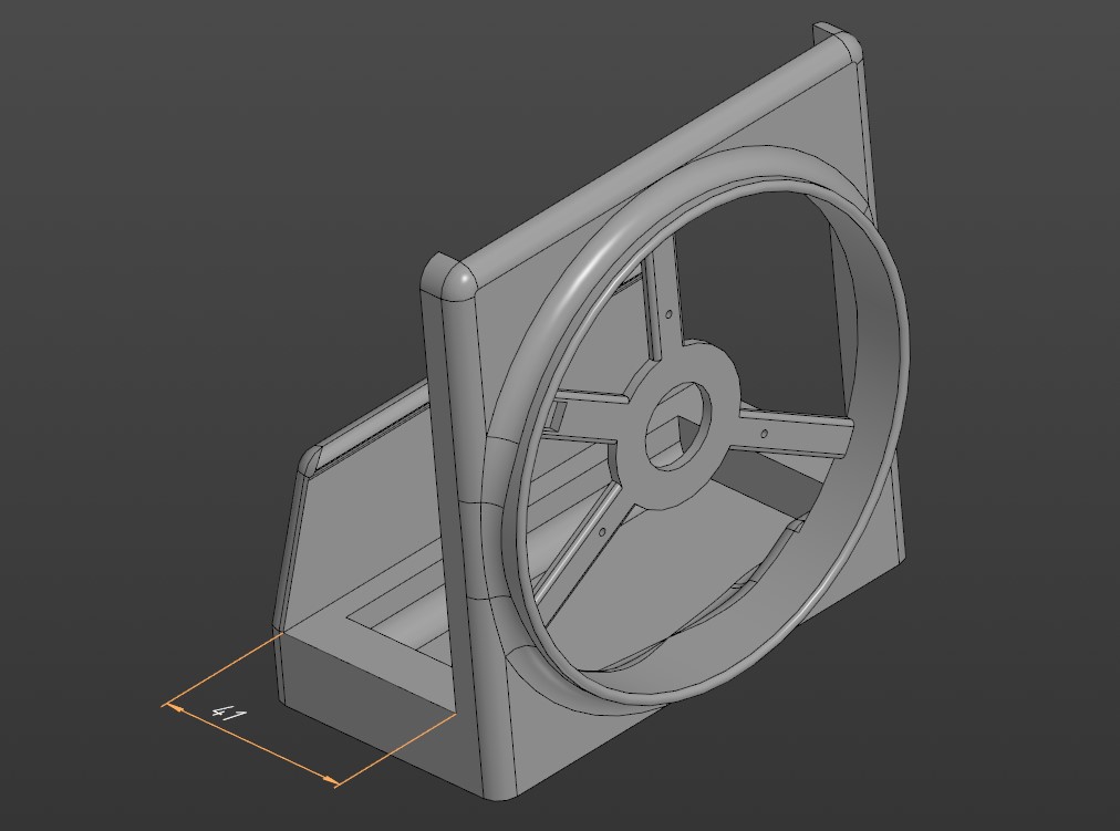 Warner olmayan mini Rs için soğutma standı (Plastik Aparattır!!!)