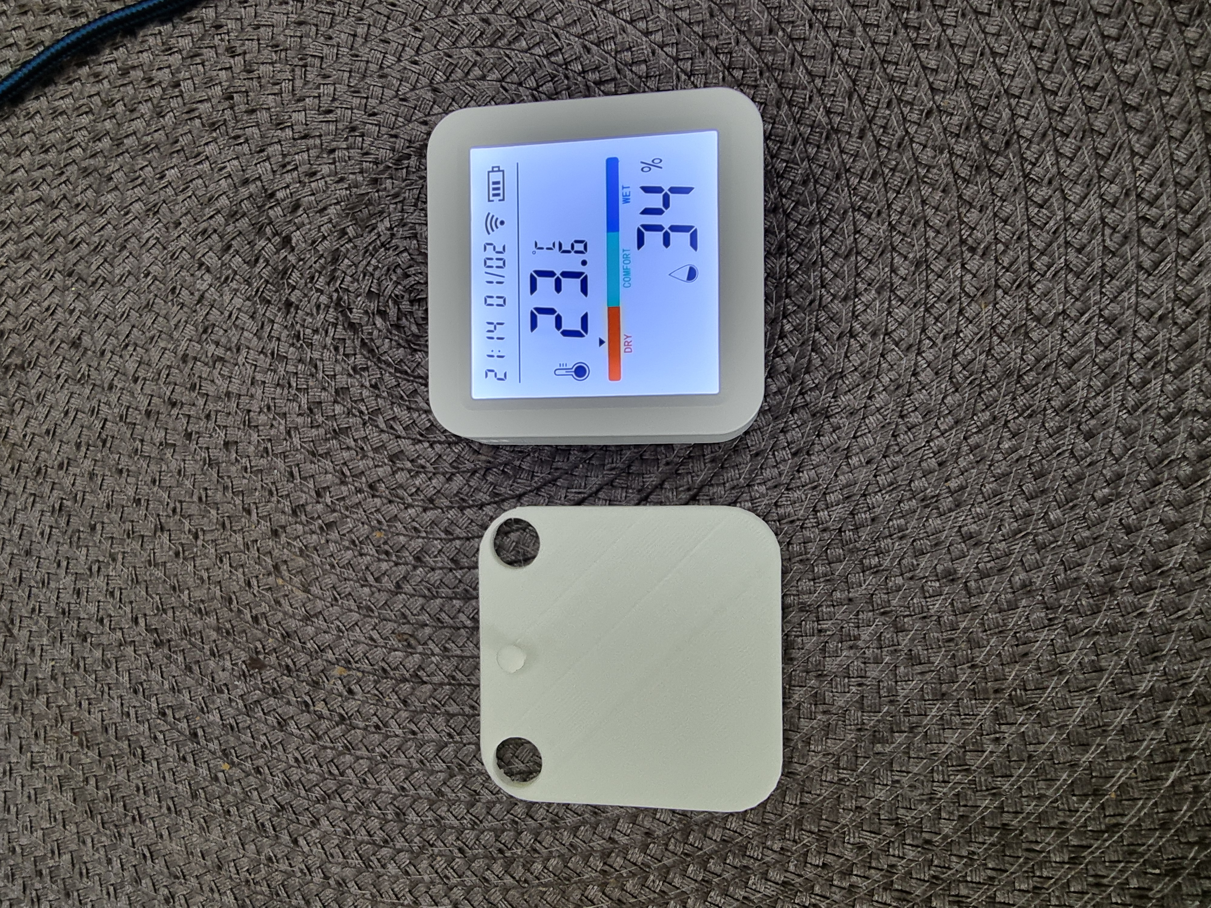 Akıllı termometre takma (Plastik Aparattır!!!)