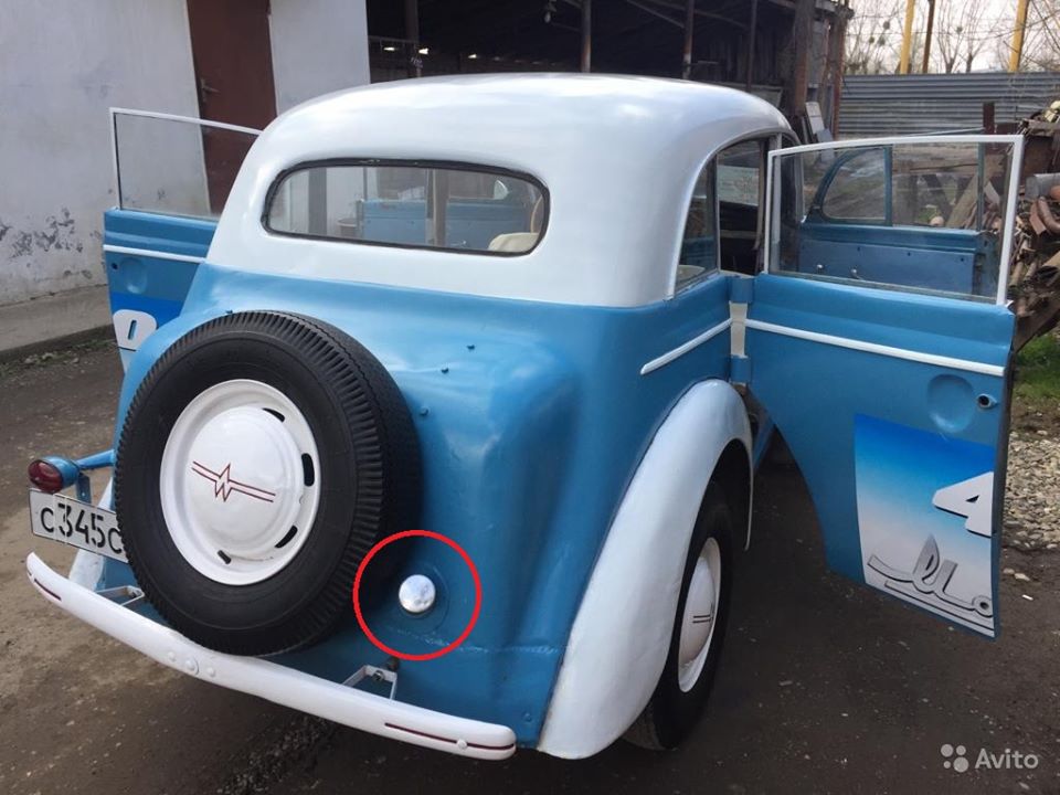 Tank boynu "Moskvich 400" (Plastik Aparattır!!!)