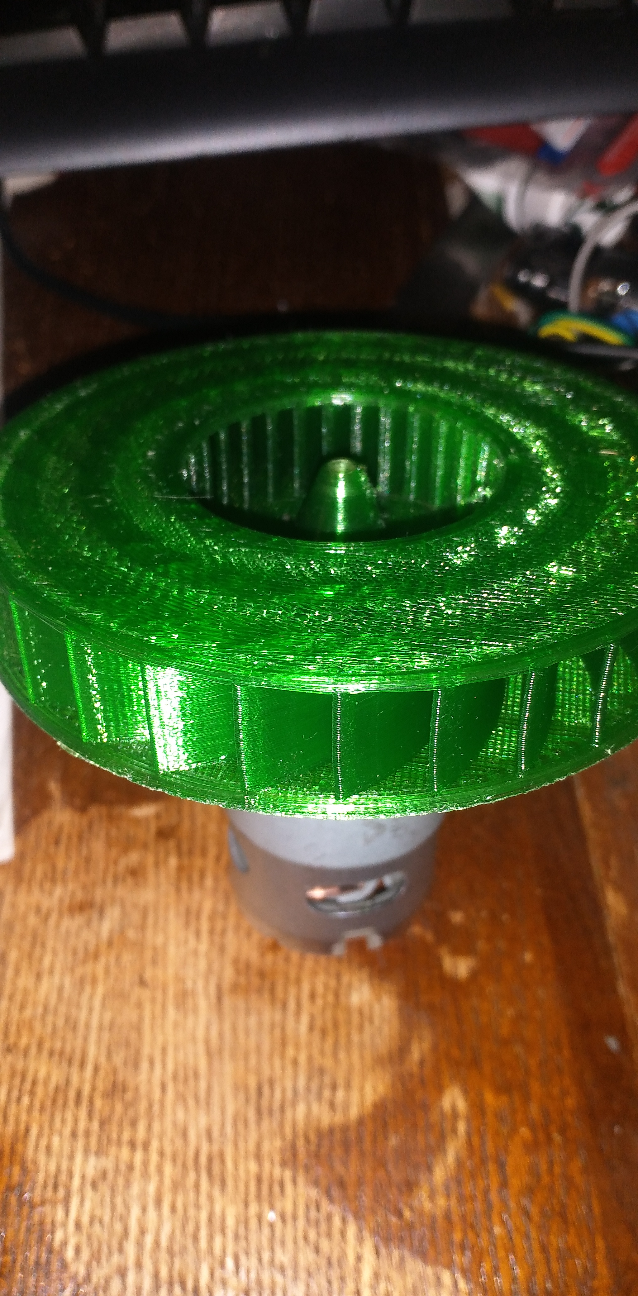 3mm şaft için belichee tekerlek türbini (Plastik Aparattır!!!)