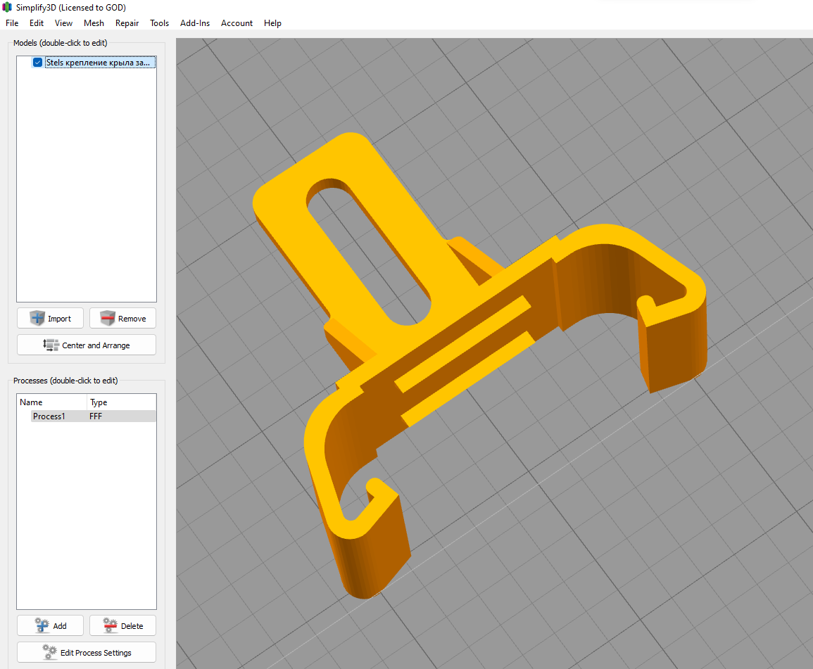 Kanat Taşıma (Arka) Stels Navigator 710D (Plastik Aparattır!!!)