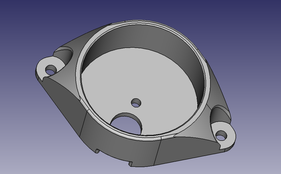 Titreşim hoparlör tutucusu 50 mm (Plastik Aparattır!!!)