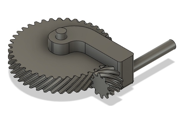 90 ° altında dişli vidalı dişli (Plastik Aparattır!!!)