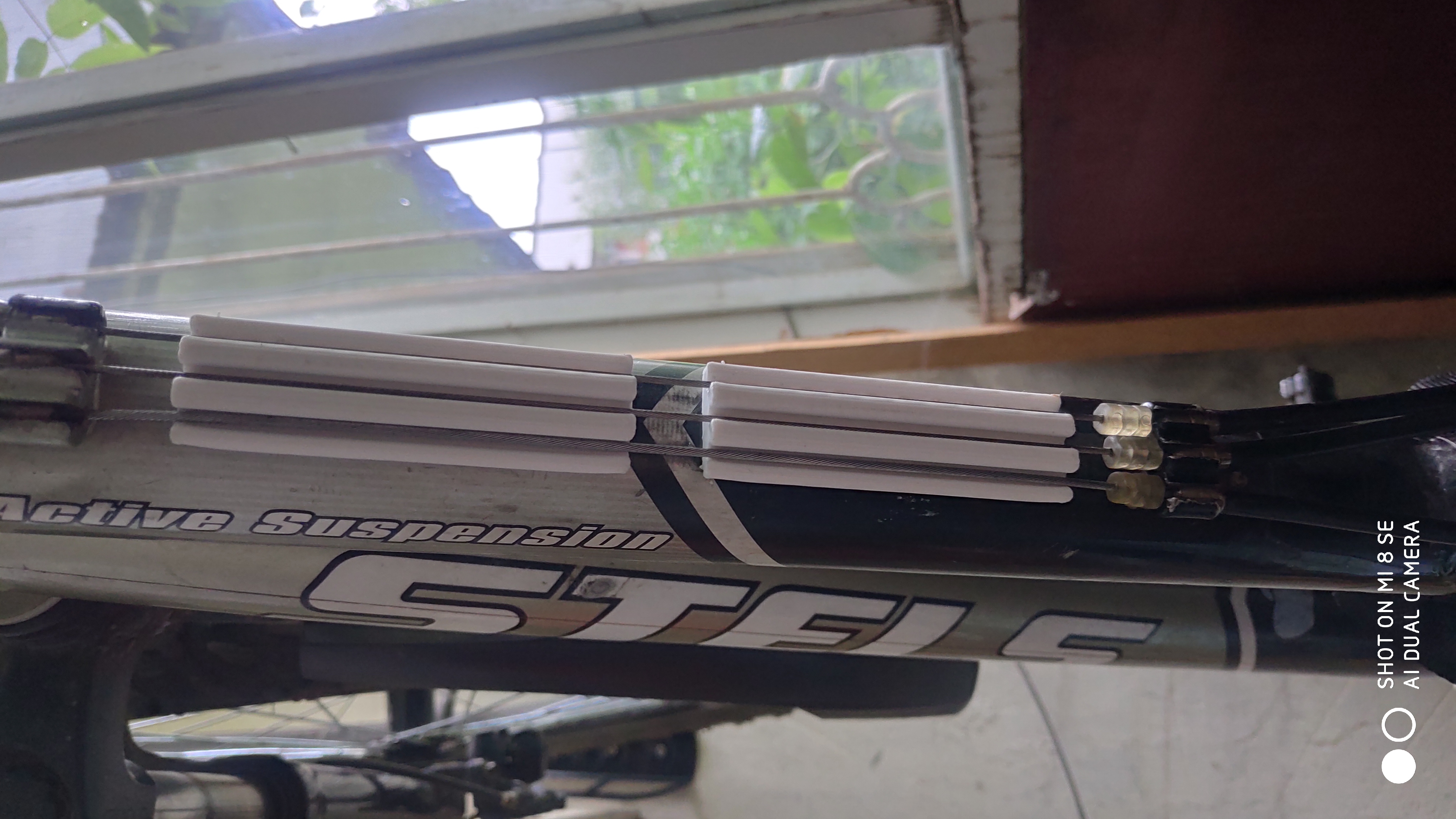 Bisiklet kablolarının korunması (Plastik Aparattır!!!) Bisiklet kablolarının korunması (Plastik Aparattır!!!)