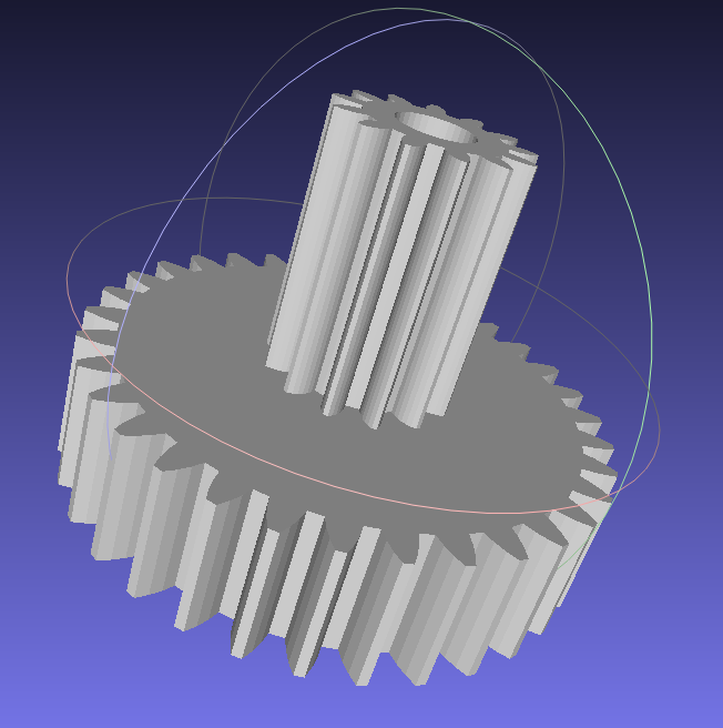 Blender için dişli (Plastik Aparattır!!!)